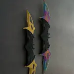 Batman Dual Blade Knife | Tactical Double Edge Bat-Style Knife