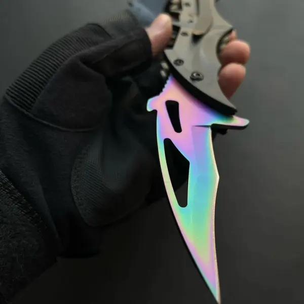 Batman Dual Blade Knife | Tactical Double Edge Bat-Style Knife