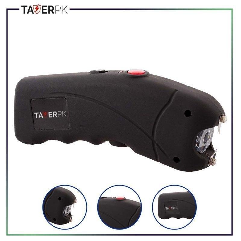 Taser TP-881 – 35 Billion Curved Stun Gun – Rechargeable with LED Flashlight