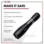 Taser TS-3003 36 Billion Torch Stun Gun – Rechargeable LED Flashlight